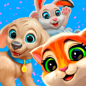 Скачать Garden Pets - бесплатная игра 3 в ряд