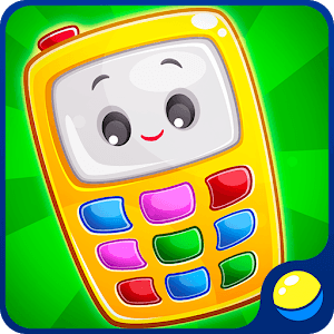 Скачать Детский телефон с животными, цифрами, музыкой