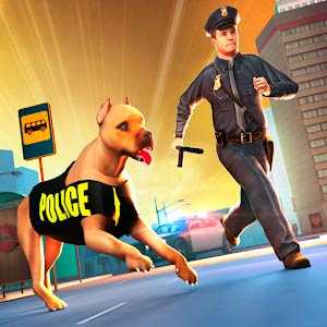 Скачать преступление Полиция Собака гнаться имитатор