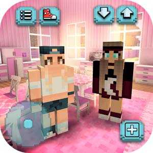 Скачать Крафт и строительство девочек