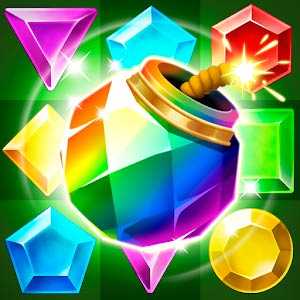 Скачать Jungle Gem Blast: Match 3 Jewel Crush Puzzles