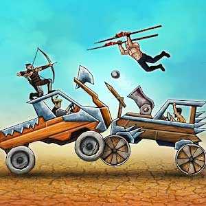 Скачать War Cars 2: Online Multiplayer 2D Car Battle