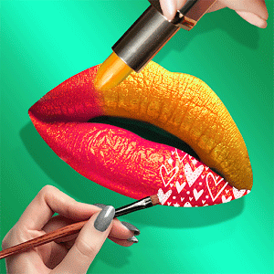 Скачать Губы Готово! Удовлетворительная 3D Lip Art ASMR