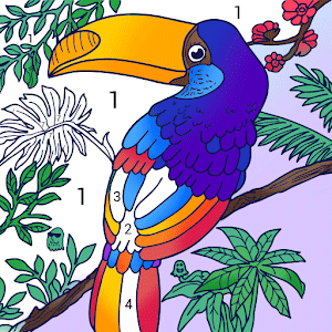 Скачать Color.ly - номерам Раскраски, цвет по номерам