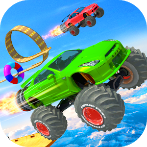 Скачать Mega Ramp Stunts - Impossible Car Racing & Stunts