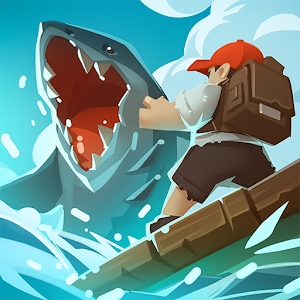 Скачать Epic Raft: Fighting Zombie Shark Survival