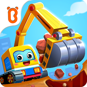 Скачать Строительный грузовик маленькой панды
