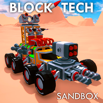 Скачать Block Tech : Epic Sandbox Car Craft Simulator Test